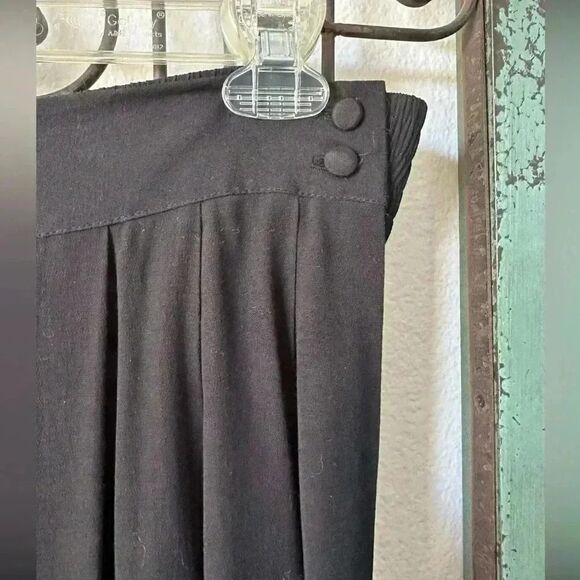 Vintage Nancy Crystal wide leg palazzo pant. Fitted at waist. Sz 8 & versatile. - Picture 9 of 12